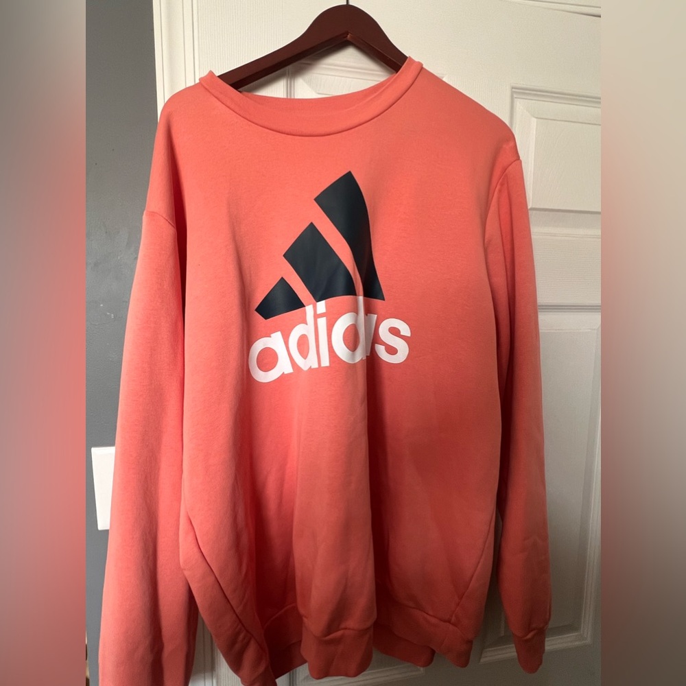 Salmon Adidas Sweater Never Worn